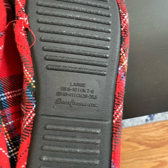 NWOT Dearfoams slippers - Picture 3 of 3